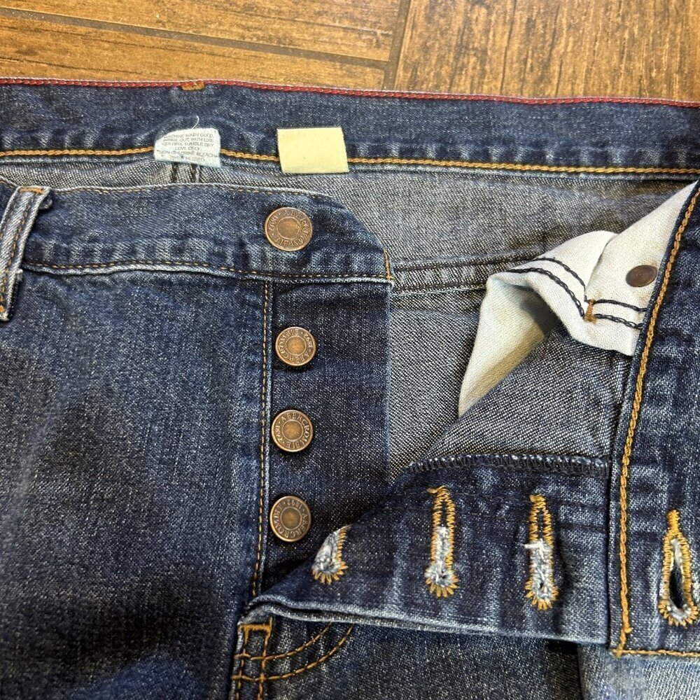 Abercrombie & Fitch 1892 Women's Button Fly High Rise Cropped Jeans Size 12 - Picture 7 of 13